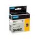 CINTA MARCA DYMO VINILO BLANCO 12MM X 5,5MT PARA ETIQUETADORA RHINO