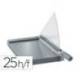 GUILLOTINA DE PALANCA MARCA LEITZ PRECISION OFFICE PRO A4+ BASE CRISTAL LONGITUD CORTE 381 MM CAPACIDAD DE CORTE 25 HOJAS