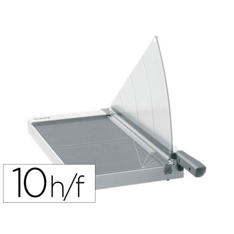 GUILLOTINA DE PALANCA LEITZ DIN A3 BASE PLASTICO LONGITUD CORTE 457 MM CAPACIDAD CORTE 10H