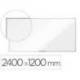 PIZARRA BLANCA MARCA NOBO PREMIUM PLUS MELAMINA MAGNETICA 2400X1200 MM