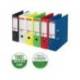 ARCHIVADOR DE PALANCA ESSELTE N 1 CO2 NEUTRAL DIN A4 CARTON FORRADO LOMO 75 MM COLOR BLANCO