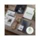 CARPETA LEITZ RECYCLE ESCAPARATE DIN A4 20 FUNDAS POLIPROPILENO COLOR NEGRO