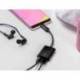 ADAPTADOR BELKIN F7U081BTBLK USB-C DE AUDIO Y CARGA NEGRO