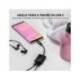 ADAPTADOR BELKIN F7U081BTBLK USB-C DE AUDIO Y CARGA NEGRO