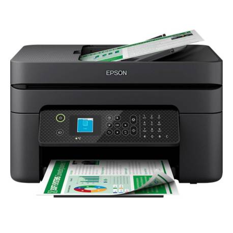 EQUIPO MULTIFUNCION MARCA EPSON WORK FORCE WF-2930DWF WIFI TINTA 10 PPM BANDEJA 100 HOJAS ESCANER COPIADORA