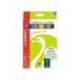 LAPICES DE COLORES MARCA STABILO GREEN COLORS CON CERTIFICADO FSC ESTUCHE CARTON DE 18 UNIDADES COLORES SURTIDOS
