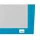 PIZARRA BLANCA NOBO MAGNETICA MARCO COLOR AZUL 430X585 MM