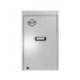 TAQUILLA METALICA MARCA SIMONLOCKER 2 PUERTAS CON CERRADURA RESPIRADERO Y ETIQUETERO GRIS/GRIS 1800X500X300 MM