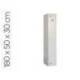 TAQUILLA METALICA MARCA SIMONLOCKER 1 PUERTA CON CERRADURA RESPIRADERO Y ETIQUETERO GRIS/GRIS 1800X500X300 MM