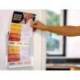 EXPOSITOR MURAL Q-CONNECT METACRILATO UN COMPARTIMENTO DIN A4 COLOR TRANSPARENTE 225X50X244 MM