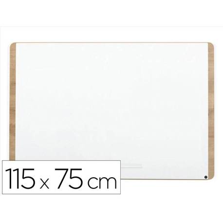PIZARRA COLOR BLANCA ROCADA GAMA NATURAL LACADA MAGNETICA 115X75 CM