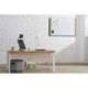 PIZARRA COLOR BLANCA ROCADA GAMA NATURAL LACADA MAGNETICA 115X75 CM