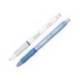 Boligrafo sharpie fashion retractil tinta gel azul 0,7 mm azul hielo y blanco