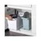 CARRITO MULTIUSOS N 2 TRANSPARENTE CON ASA 240X455X275 MM