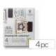 TINTA CALIGRAFICA MARCA WINSOR&NEWTON SET DE 4 BOTES COLORES METALICOS 14 ML