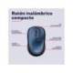 RATON MARCA TRUST YVI+ OPTICO INALAMBRICO ECO 4 BOTONES 800/1600 DPI USB 2.0 COLOR AZUL