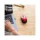 RATON MARCA TRUST YVI+ OPTICO INALAMBRICO ECO 4 BOTONES 800/1600 DPI USB 2.0 COLOR ROJO