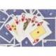BARAJA MARCA FOURNIER POKER INGLES PLASTICO EUROPEAN POKER TOUR INDICE GIGANTE