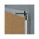 PIZARRA CORCHO MARCA ROCADA MARCO ALUMINIO CON CANTONERAS 90X120 CM