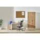 PIZARRA CORCHO MARCA ROCADA MARCO ALUMINIO CON CANTONERAS 60X90 CM