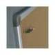 PIZARRA CORCHO MARCA ROCADA MARCO ALUMINIO CON CANTONERAS 45X60 CM