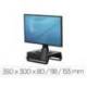 SOPORTE MARCA FELLOWES PARA MONITOR BREYTA 3 AJUSTES DE ALTURA HASTA 30 KG 100% RECICLABLE 350X300X80/118/155 MM NEGRO