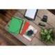 CARPETA LEITZ RECYCLE GOMAS DIN A4 CARTON RECICLABLE 100% COLOR VERDE
