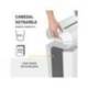 DESTRUCTORA DE DOCUMENTOS MARCA FELLOWES LX65 CAPACIDAD 10H SEGURIDAD P4 DESTRUYE GRAPAS CLIPS Y TARJETAS