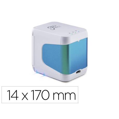 IMPRESORA PORTATIL MARCA COLOP E-MARK GO MULTICOLOR WIFI IMPRESION 14 MM ALTO X 150 MM LONGITUD COLOR BLANCO
