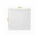 PIZARRA COLOR BLANCA NOBO MODULAR SIN MARCO ACERO MAGNETICA 450X450 MM