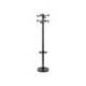 PERCHERO METALICO MAUL GRANDO 8 COLGADORES Y PARAGUERO NEGRO 375X1750X365 MM