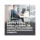 RESPALDO ERGONOMICO MARCA FELLOWES LUMBAR ACOLCHADO BREYTA COMFORT COLOR NEGRO 330X380X90 MM