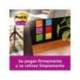 BLOC DE NOTAS ADHESIVAS QUITA Y PON POST IT SUPER STICKY CARNIVAL 100% PEFC 76X127 MM PACK DE 6 BLOCS COLORES SURTIDOS