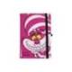 CUADERNO DE NOTAS PREMIUM MARCA DISNEY ALICIA CON GOMILLA DIN A5