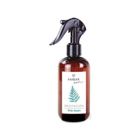 AMBIENTADOR MARCA AMBAR ZEN MEDITACION PALO SANTO BOTE PULVERIZADOR DE 225 ML