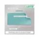 ALFOMBRILLA DE SOBREMESA MARCA LEITZ 80X40 CM COLOR VERDE MENTA