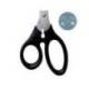 TIJERA OFICINA MARCA LEITZ ACERO INOXIDABLE 185 MM COLOR NEGRO