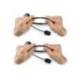 AURICULAR MARCA NGS HEADSET MS103 MAX CON MICROFONO Y CONTROL DE VOLUMEN LONGITUD CABLE 1,5 MT COLOR NEGRO
