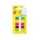 BANDERITAS SEPARADORAS MARCA POST-IT 11,9X43,2 MM DISPENSADOR 60 HOJAS+40 HOJAS GRATIS 5 COLORES SURTIDOS Añadir embalaje: 24 U