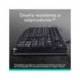 Set teclado + raton con cable Logitech Negro