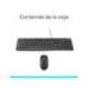 Set teclado + raton con cable Logitech Negro