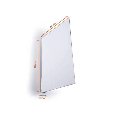 SEÑAL DE PASILLO MAGNETICA MARCA DURABLE DIN A4 VERTICAL PACK DE 10 UNIDADES