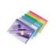 CARPETA BROCHE MARCA DJOIS POLIPROPILENO DIN A4 HORIZONTAL PACK DE 12 UNIDADES COLORES SURTIDOS