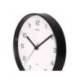 RELOJ MARCA MAUL DRIP DE PARED REDONDO 25 CM DIAMETRO CUARZO MARCO NEGRO