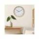 RELOJ MARCA MAUL GRAIN DE PARED REDONDO 30 CM DIAMETRO CUARZO MARCO MADERA NATURAL CLARA