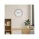 RELOJ MARCA MAUL GRAIN DE PARED REDONDO 30 CM DIAMETRO CUARZO MARCO MADERA NATURAL CLARA