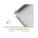 ATRIL DE SUELO MARCA NOBO PREMIUM PLUS DIN A4 CON MARCO Y CLIP PREMIUM