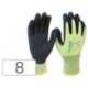 GUANTES DE NITRILO MARCA SAFETOP TORNOLUX-F ANTICORTE TDM NIVEL F CON REFUERZO TALLA 8