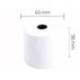 Rollo sumadora q-connect electro 58 mm ancho x 65 mm diametro sin bisfenol a.