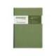 CUADERNO COSIDO MARCA CLAIREFONTAINE AGE-BAG DIN A4 96 HOJAS LISO COLOR VERDE